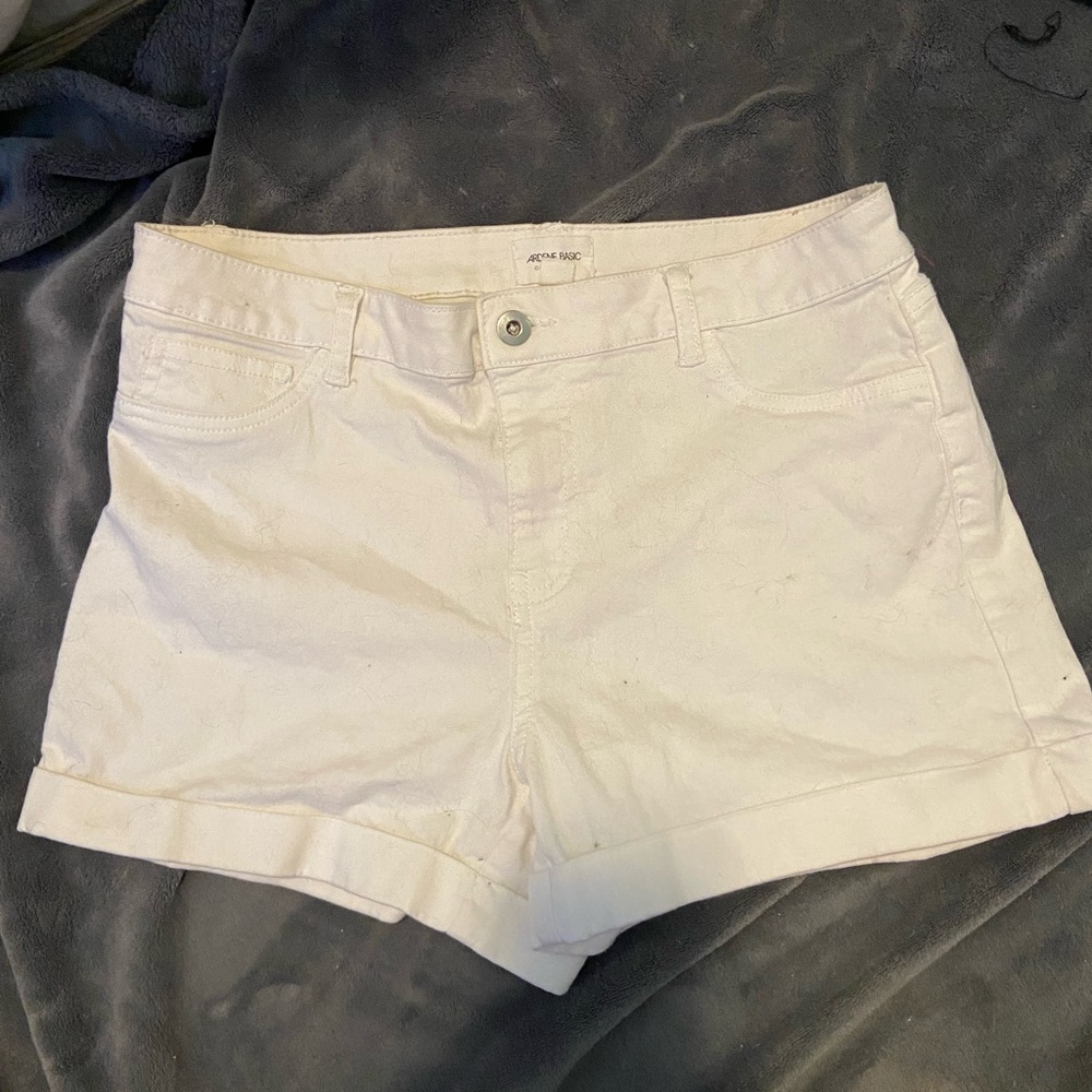 White Ardene shorts